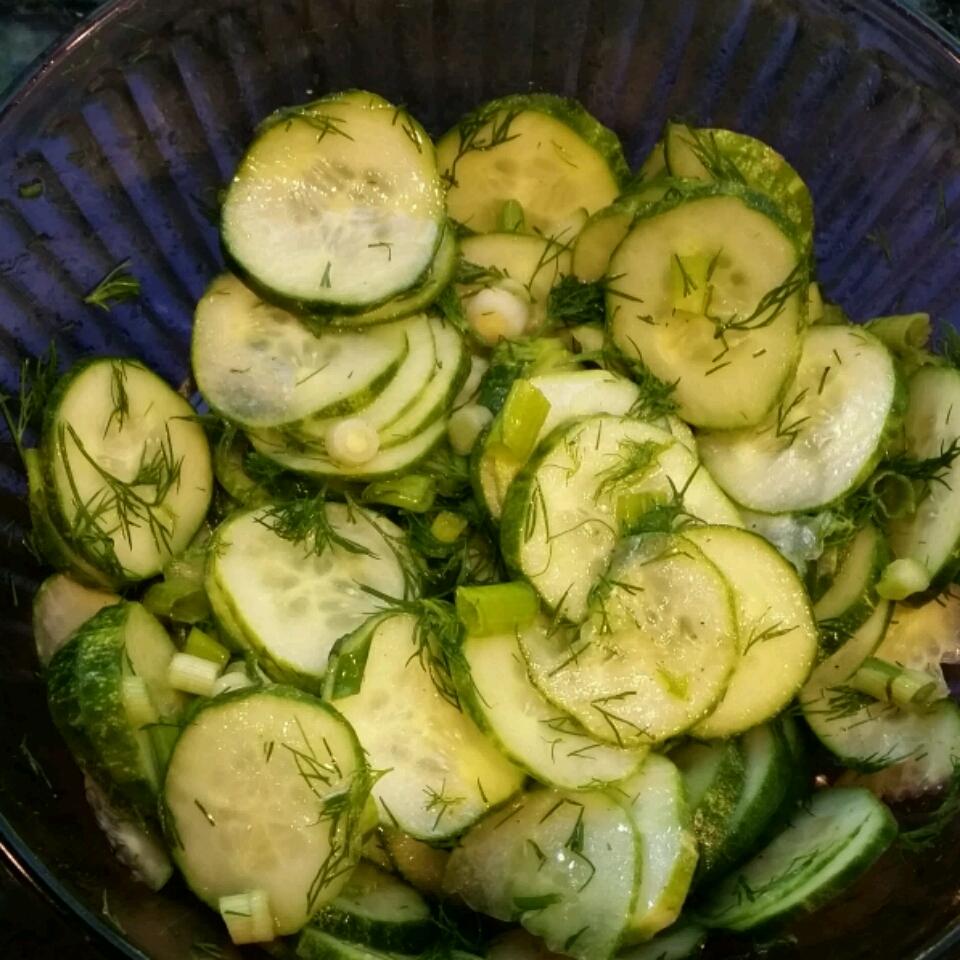 Hungarian Cucumber Salad 