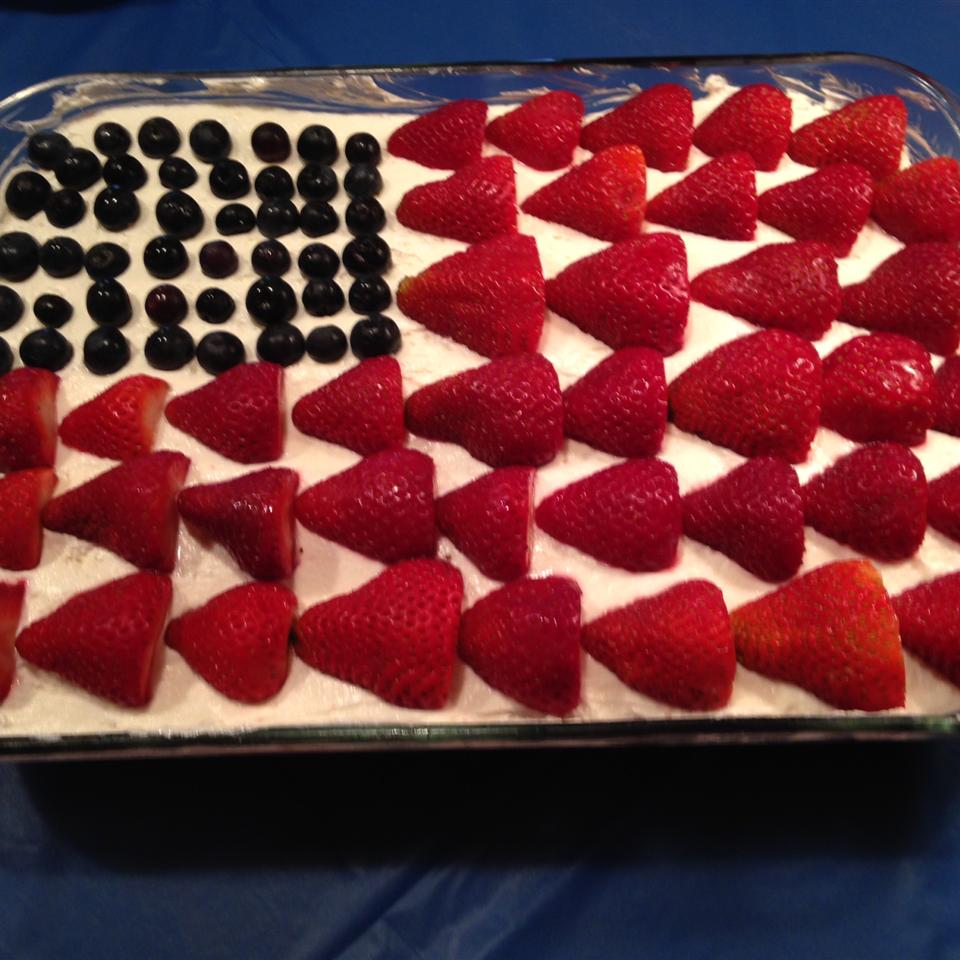 Wave Your Flag Cheesecake 