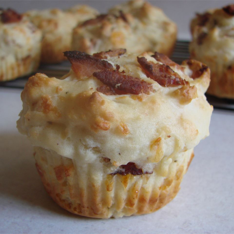 Bacon Cheese Muffins 