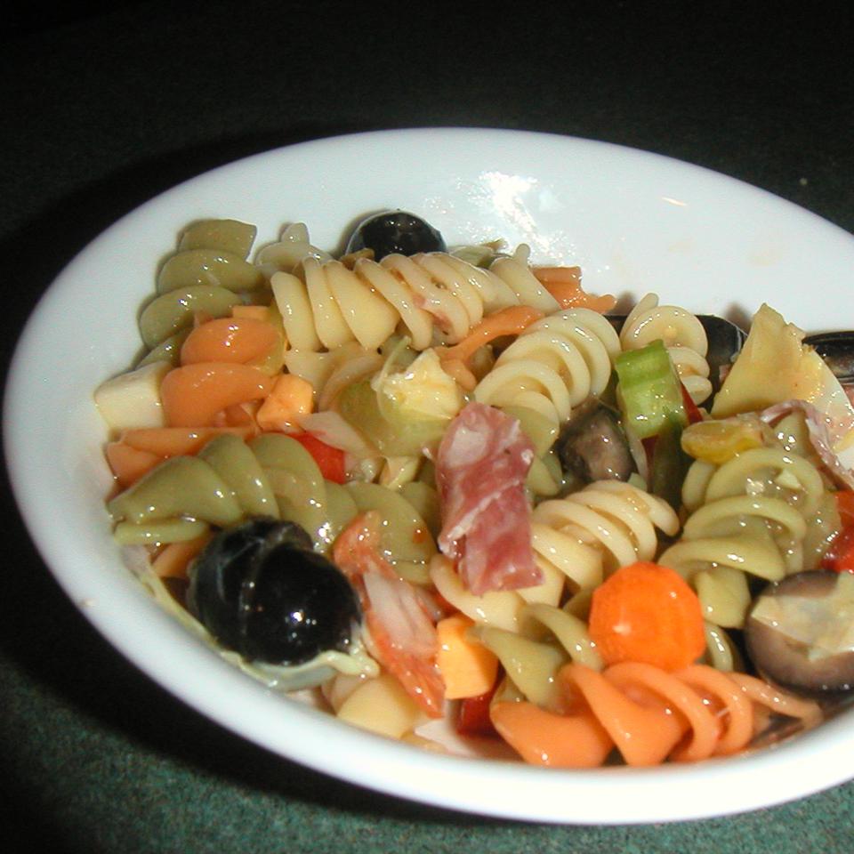 Ellen's Muffaletta Pasta Salad
