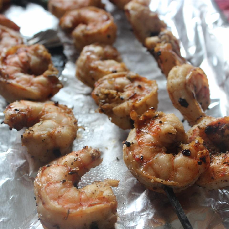 Spicy Shrimp Skewers mommyluvs2cook