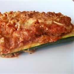 Italian Stuffed Zucchini 