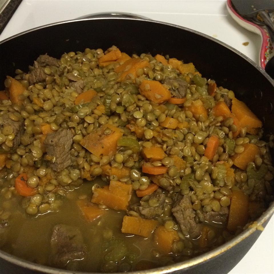 Beef and Lentil Soup 