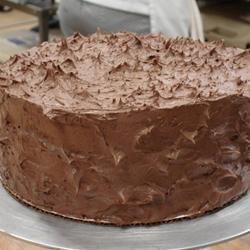 Chocolate Applesauce Cake II 