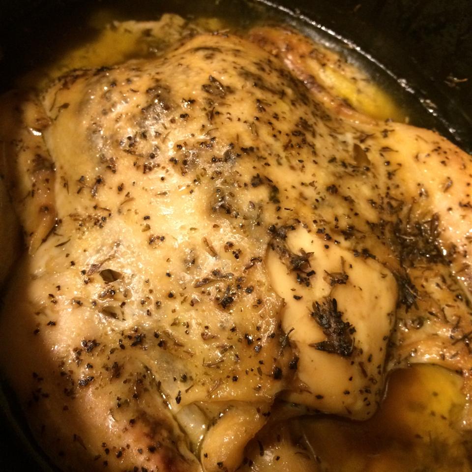 Slow Cooker Lemon Pepper Chicken 
