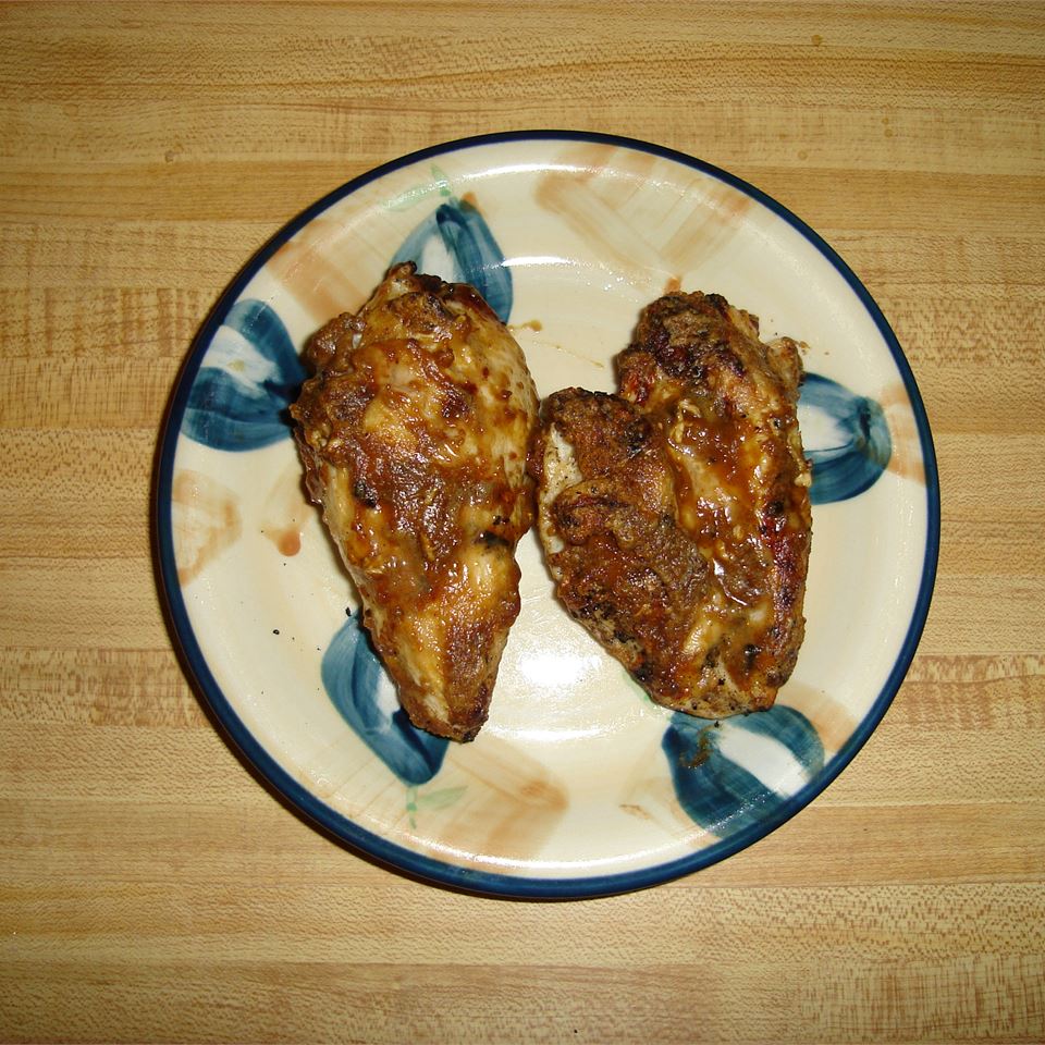 Grilled Peanut Chicken 