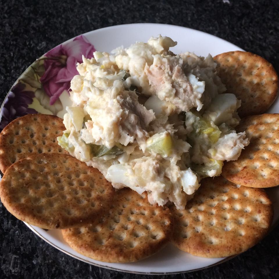 Russian Salmon and Potato Salad 