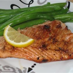 Grilled Marinated Salmon 