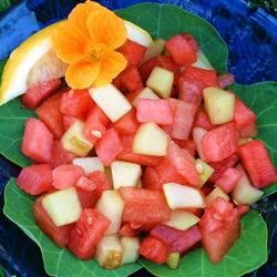 Cucumber-Watermelon Salad 