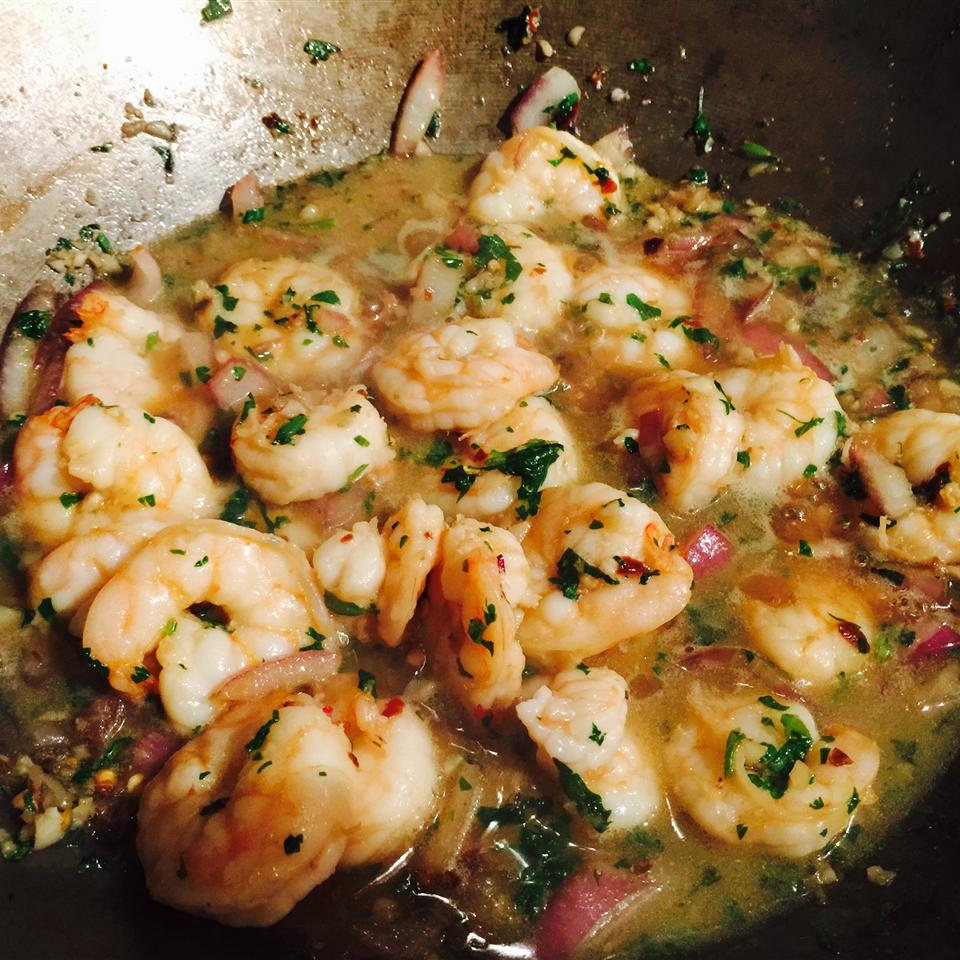Spicy Garlic and Pepper Shrimp 