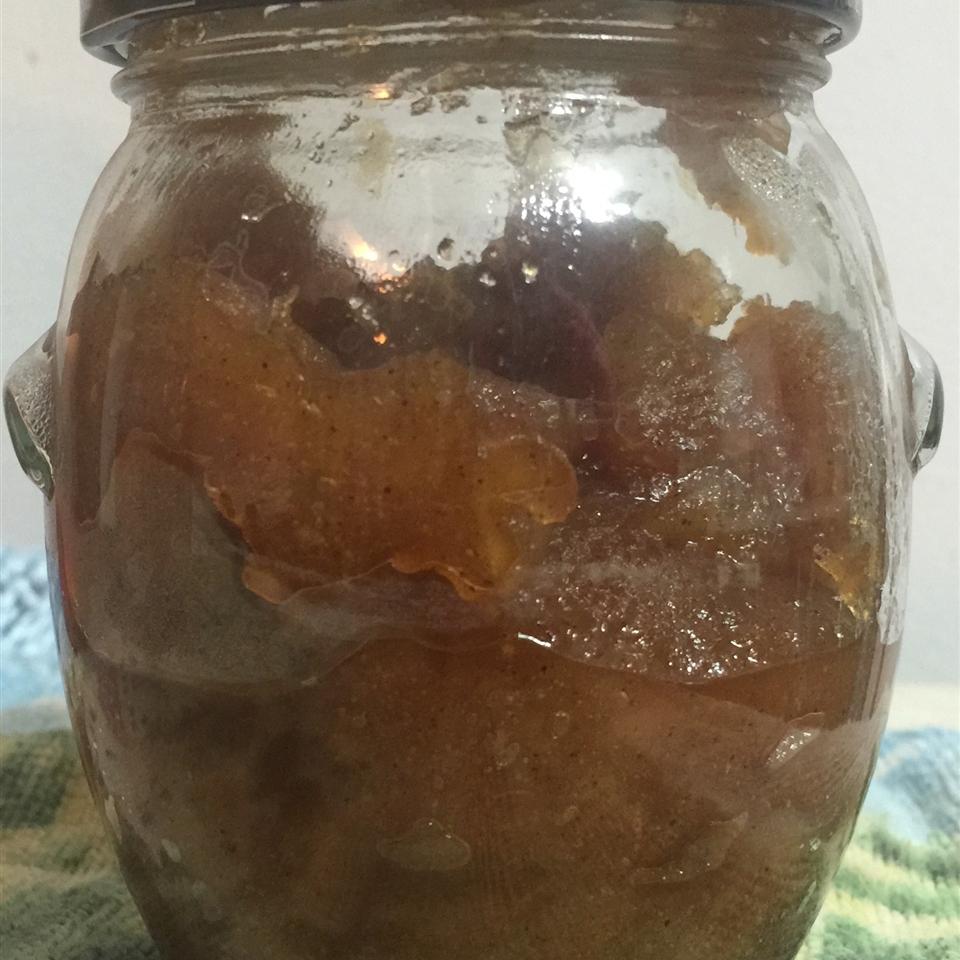 Slow Cooker Apple Butter with Honey Rainbows-and-clouds