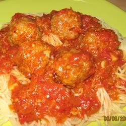 Jenn's Out Of This World Spaghetti and Meatballs 