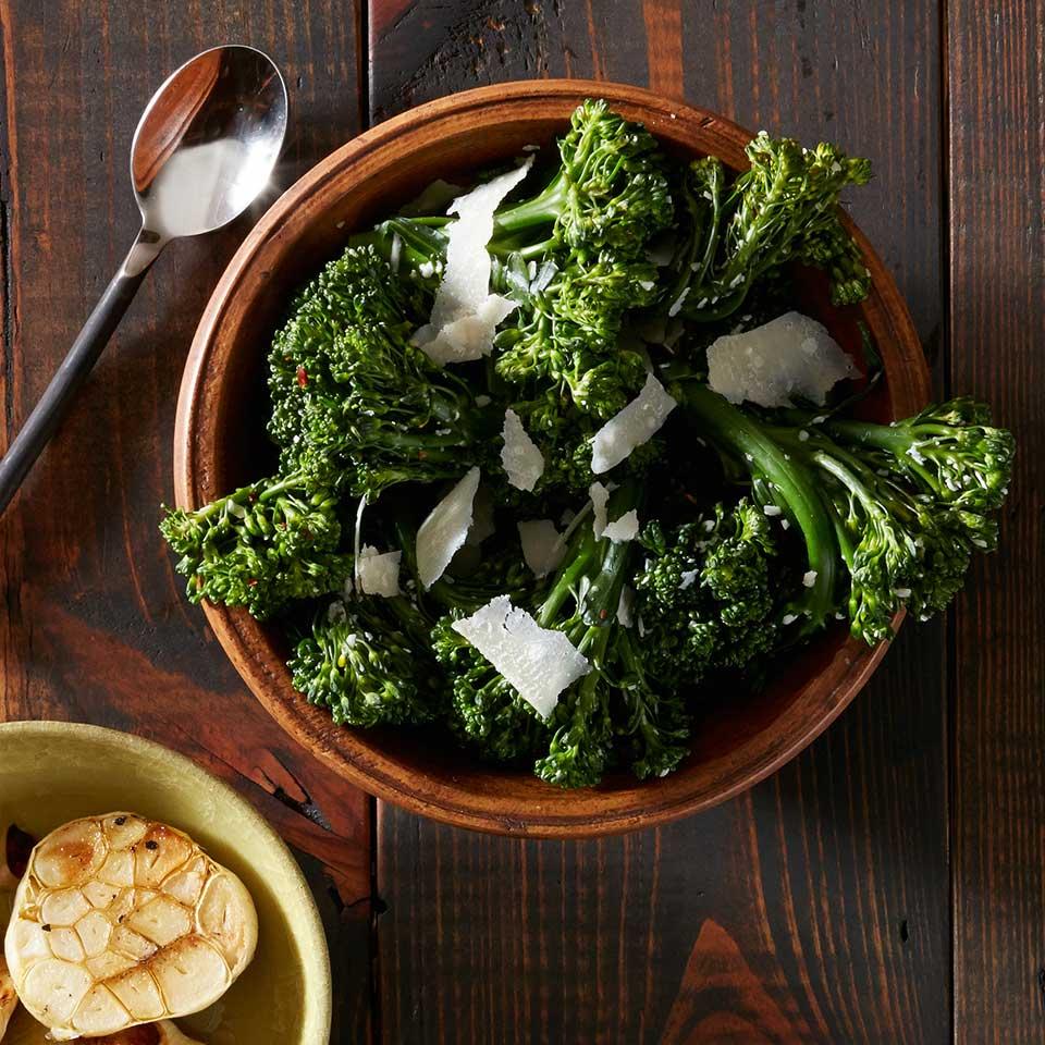 Roasted Broccolini with Garlic and Parmesan Trusted Brands
