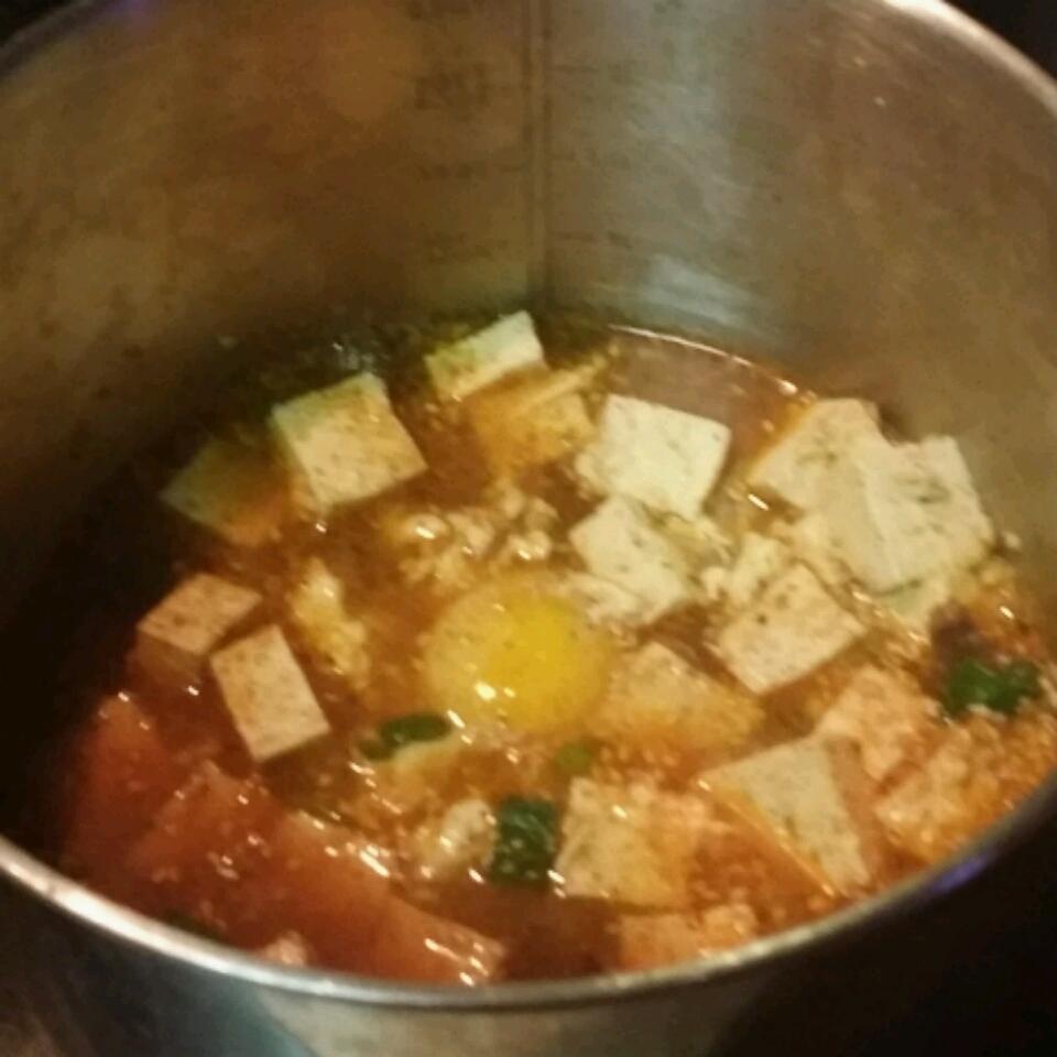 Korean Soft Tofu Stew (Soon Du Bu Jigae) 