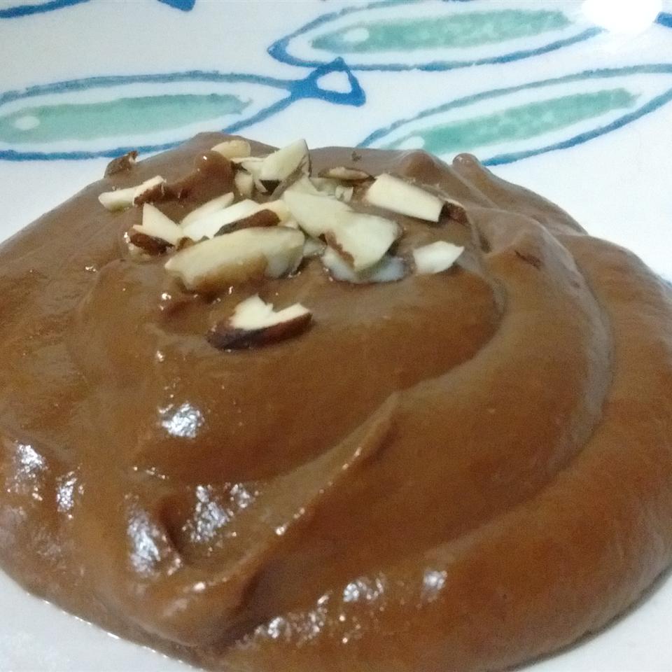 Chocolate Almond Pudding 