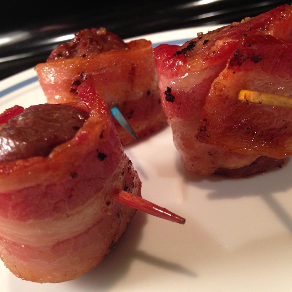 Bacon-Wrapped Steak Bites (Perfect for Campfires and Grilling!)_image