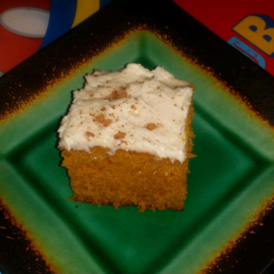 Pumpkin Bars with Cream Cheese Frosting 