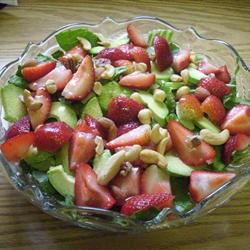 Strawberry Avocado Salad 