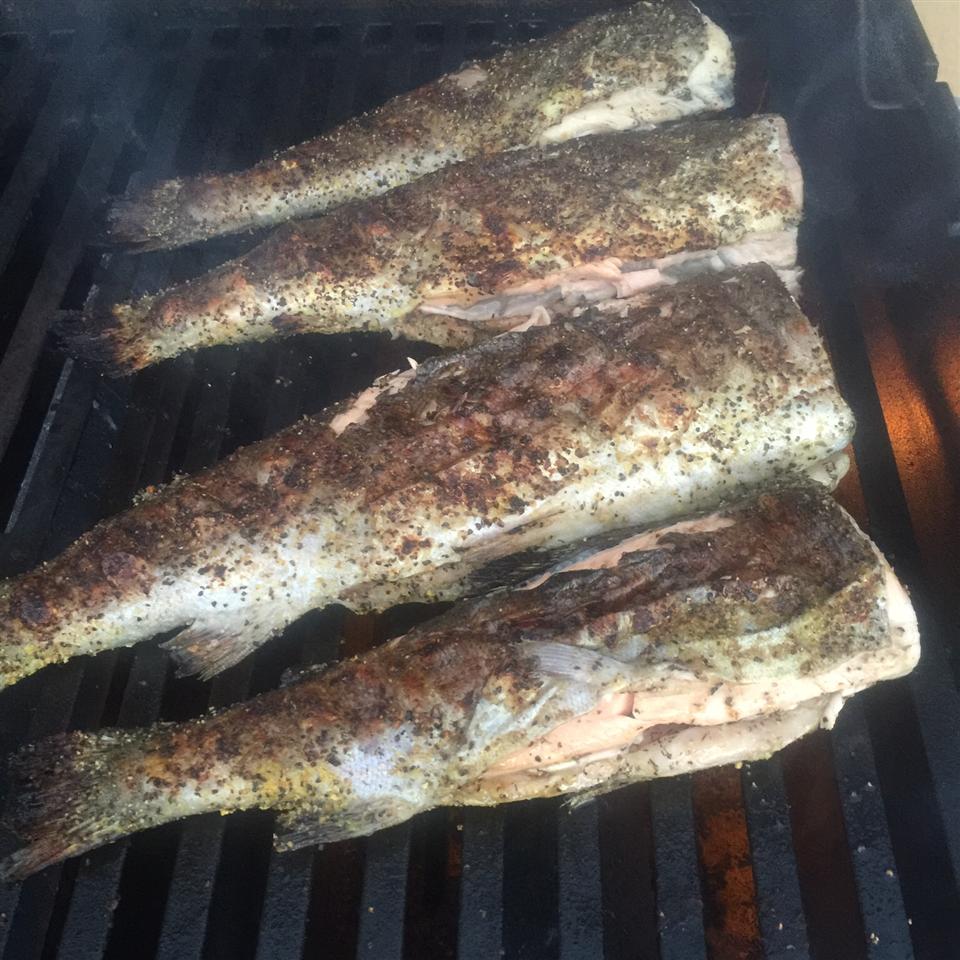 Whole Grilled Trout 
