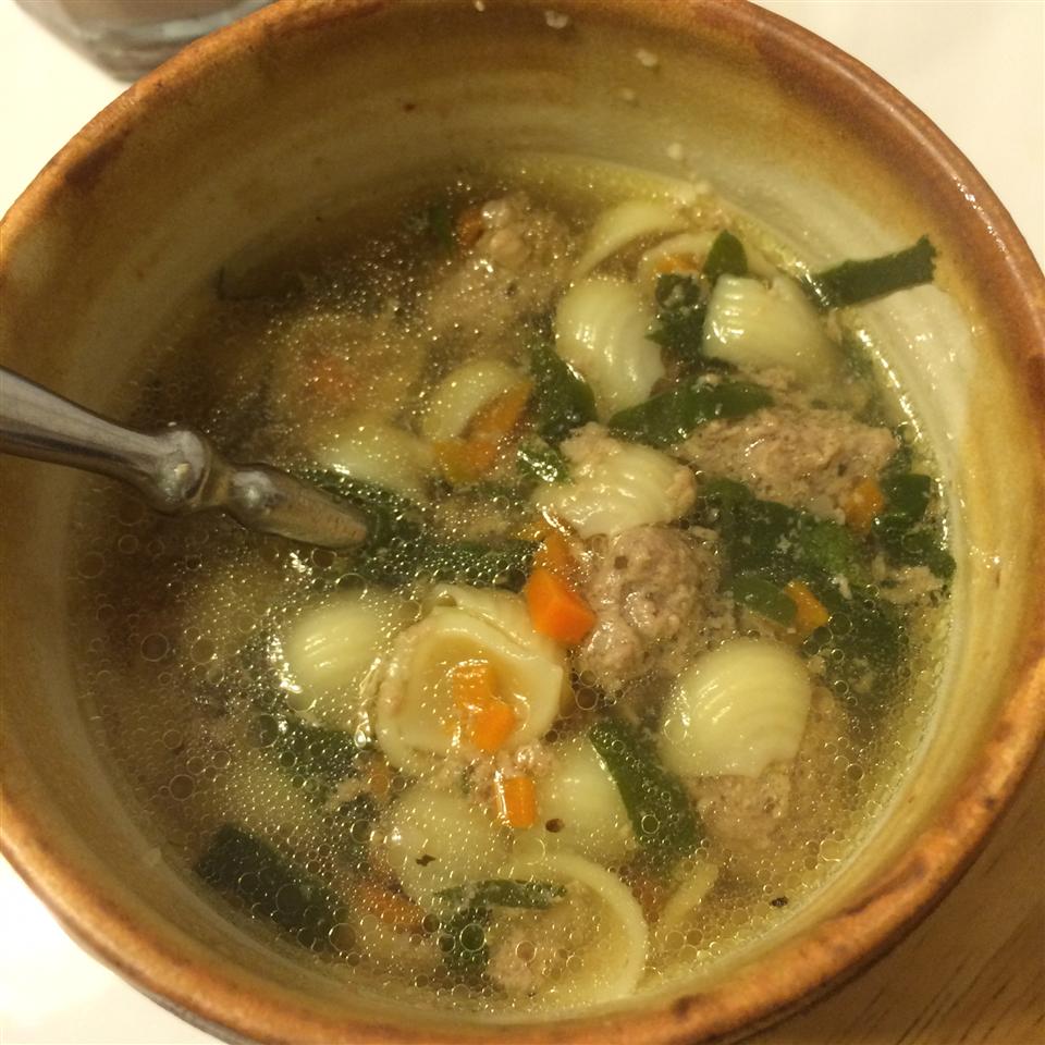 Mama's Italian Wedding Soup 