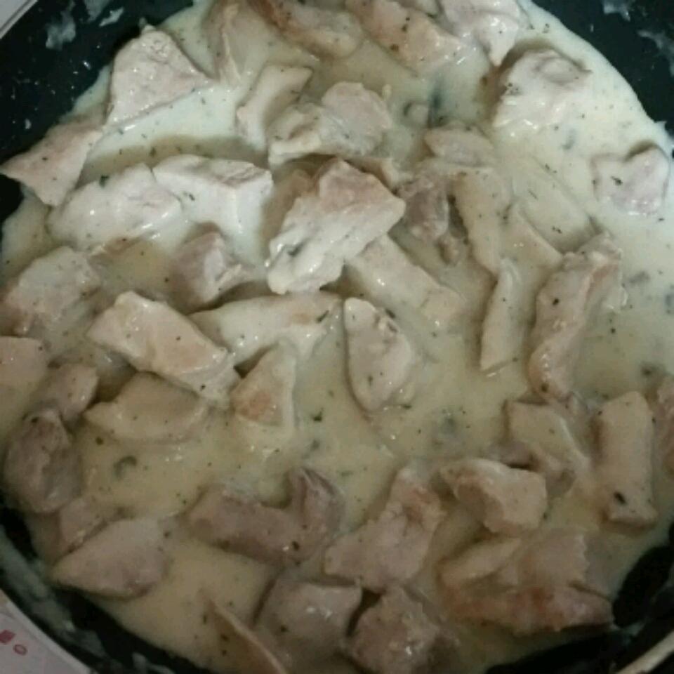 Creamy Ranch Pork Chops and Rice 