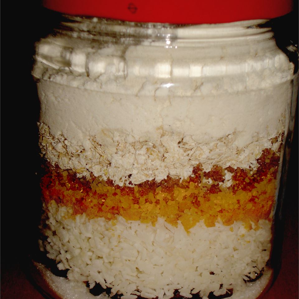 Raisin Crunch Cookie Mix in a Jar