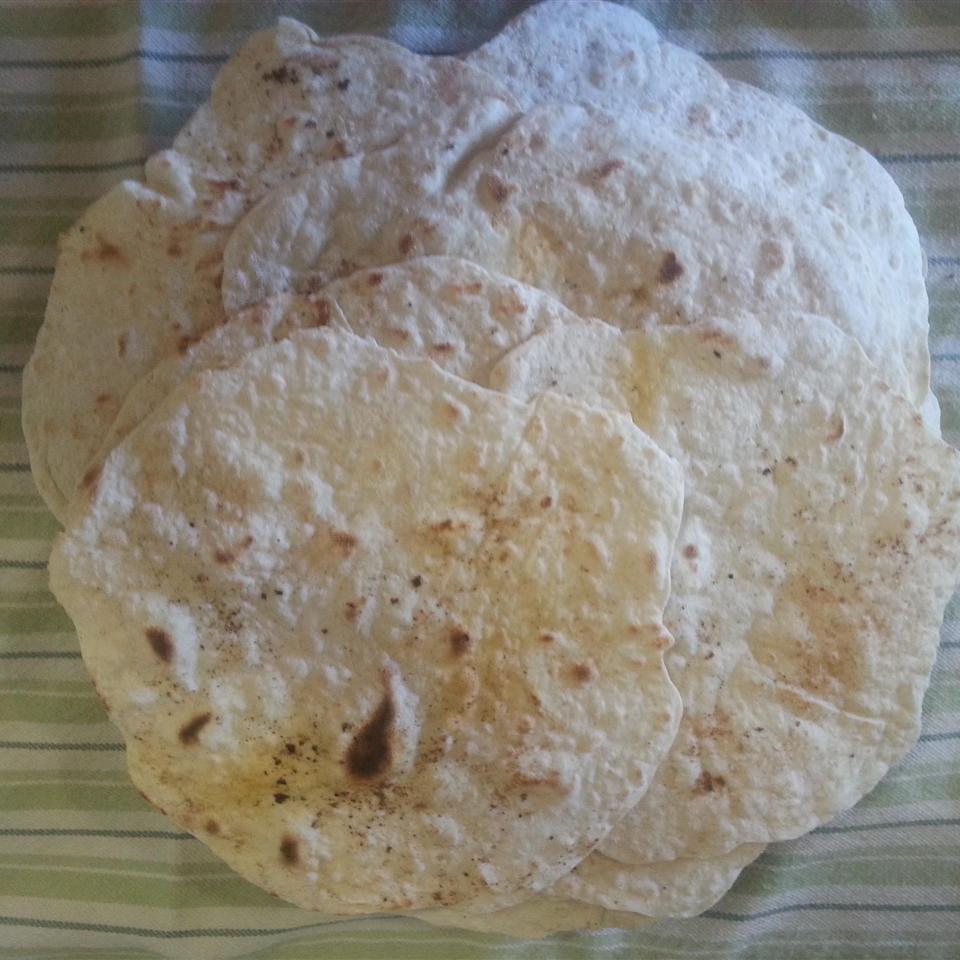 Homemade Flour Tortillas 