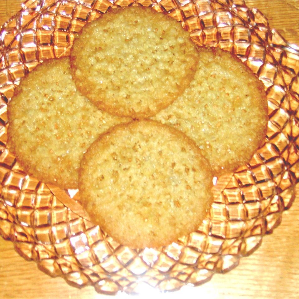 Aunt Gail's Oatmeal Lace Cookies 