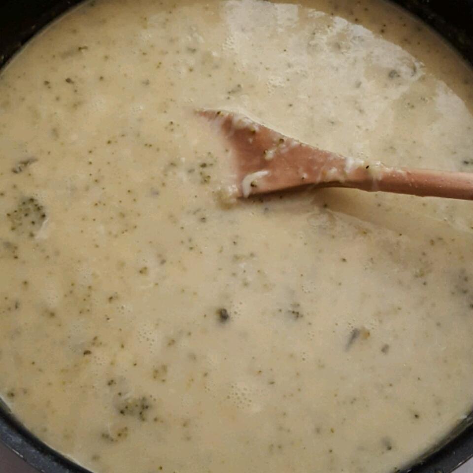Cheese and Broccoli Chicken Soup 