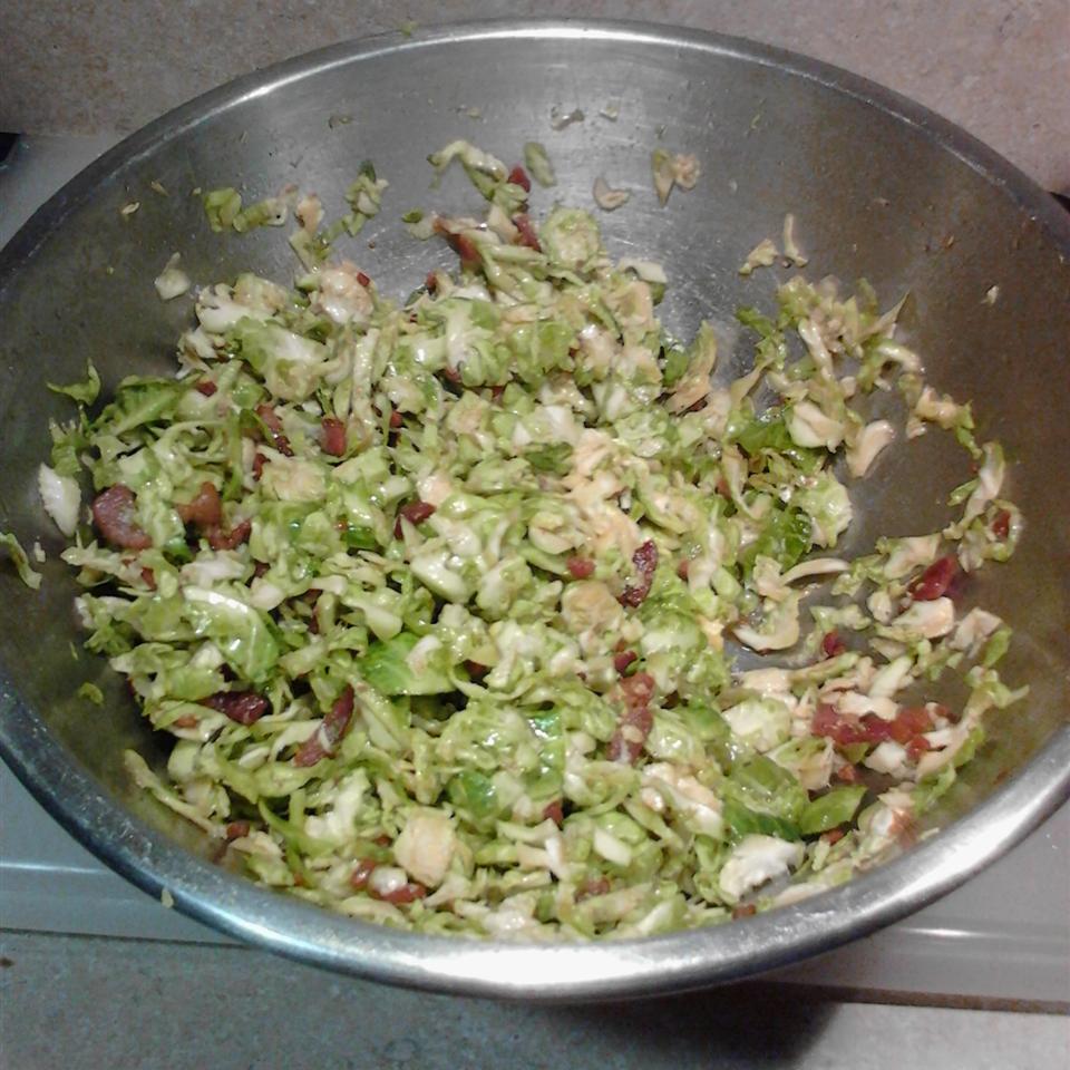 Brussels Sprouts with Bacon Dressing 