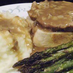 Best Ever Meatloaf with Brown Gravy 