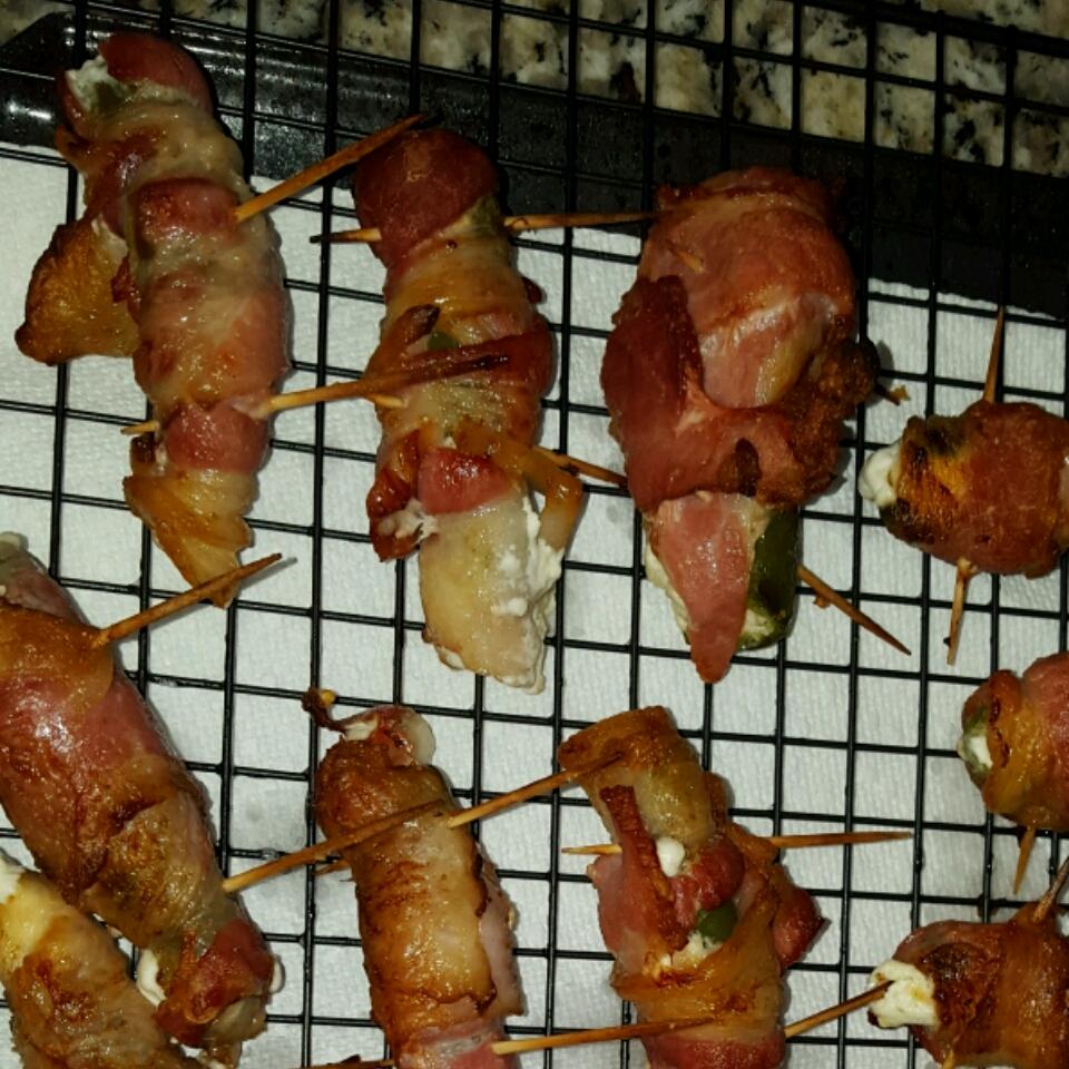 Baked Bacon Jalapeno Wraps 