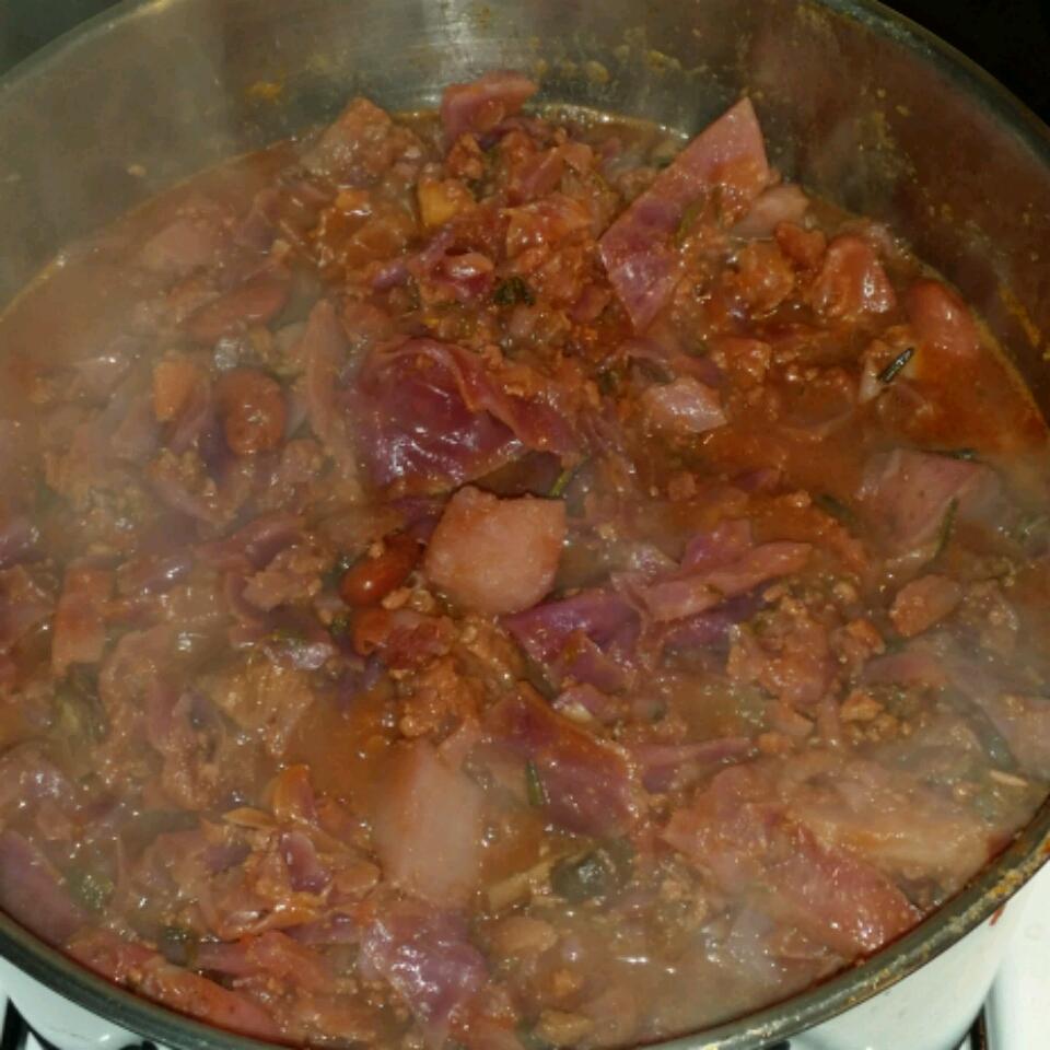 Cabbage Beef Soup 