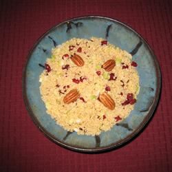Quinoa Salad with Dried Fruit and Nuts 