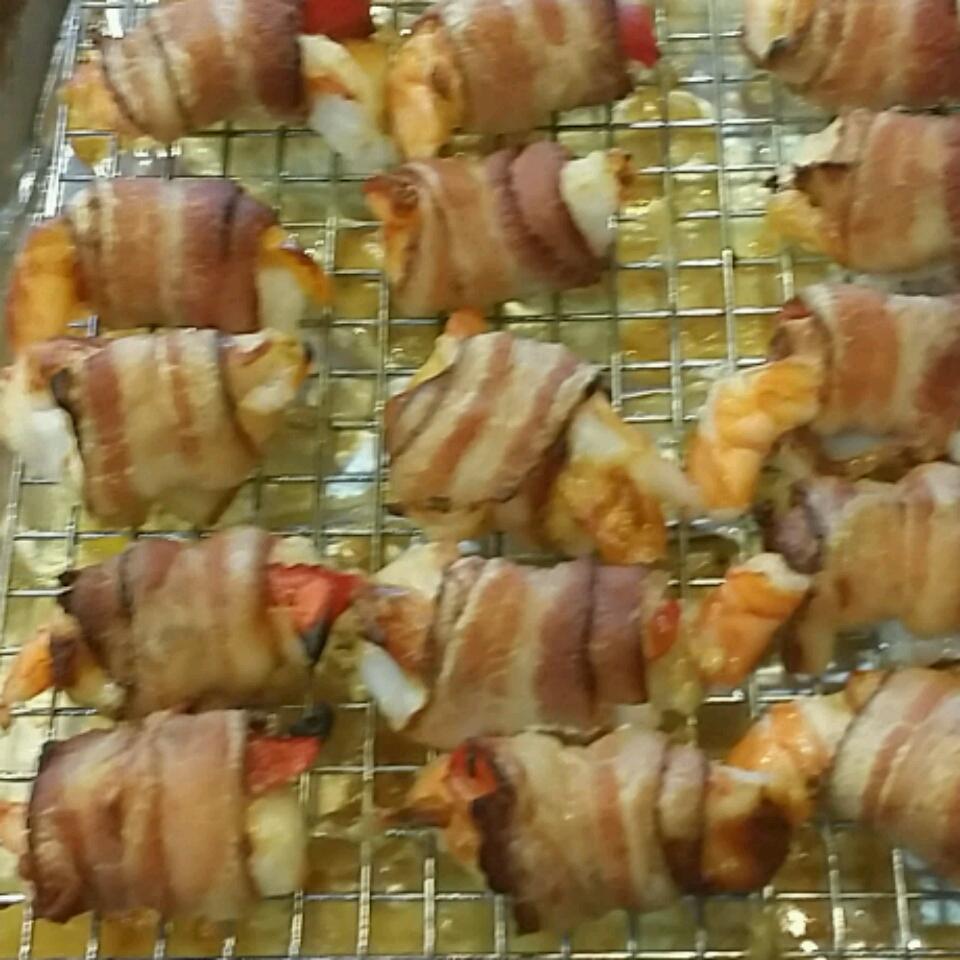 Bacon Wrapped Barbeque Shrimp Antonio Emanuel