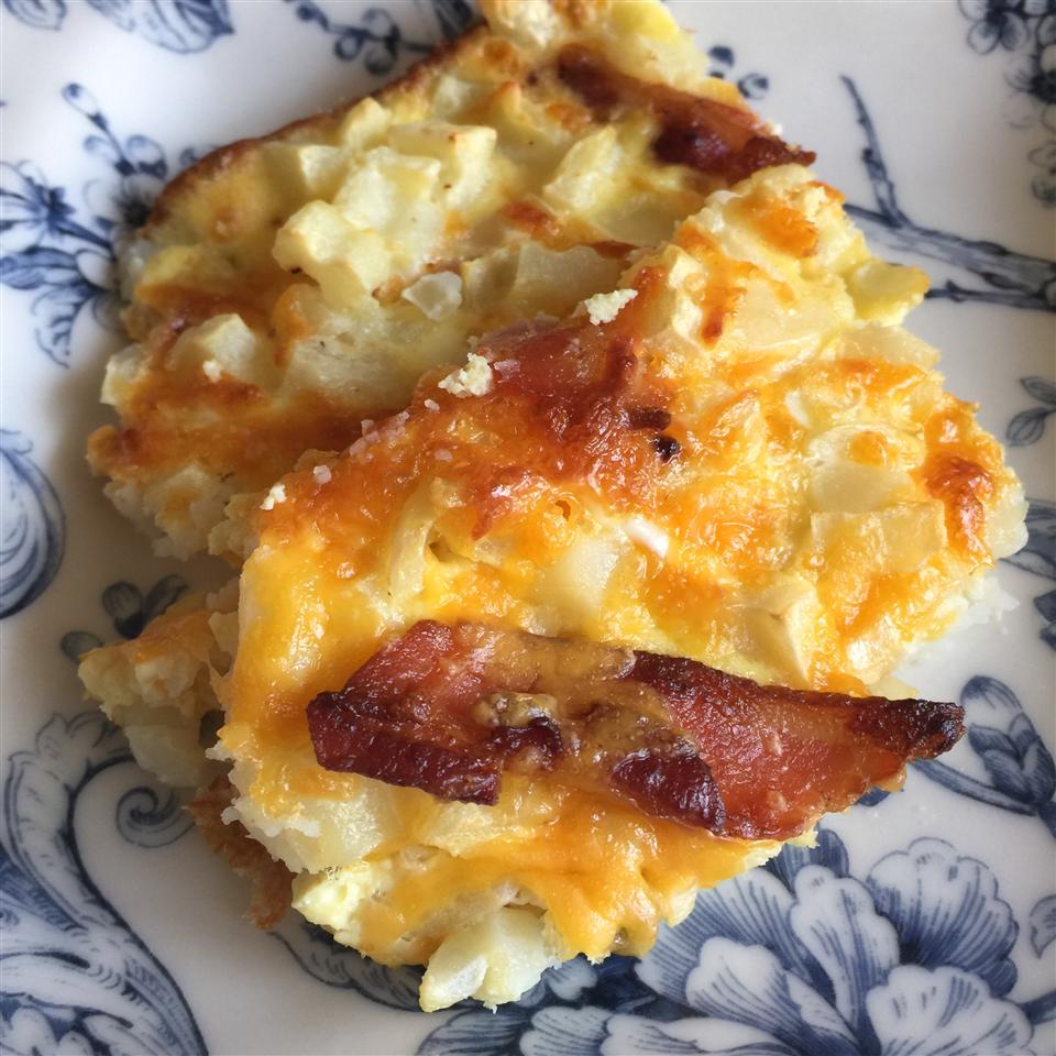 Egg and Hash Brown Pie