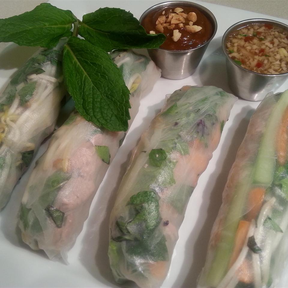 Vietnamese Fresh Spring Rolls Eat