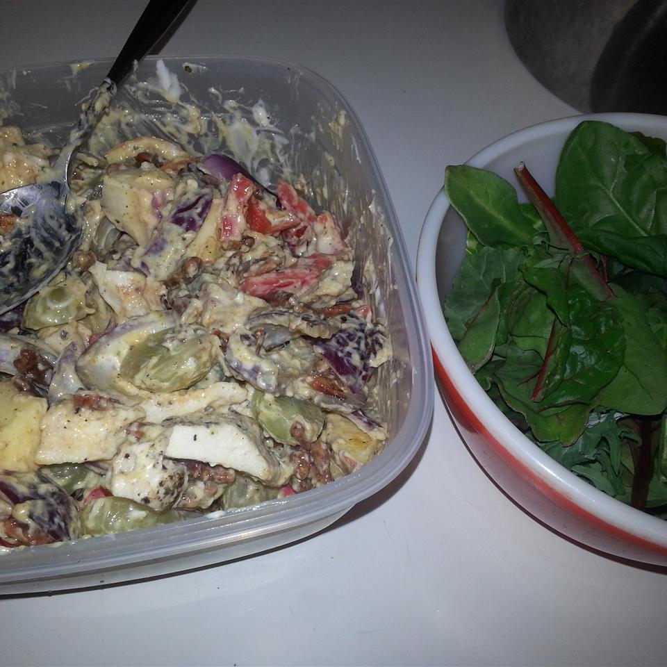 Fruited Curry Chicken Salad 