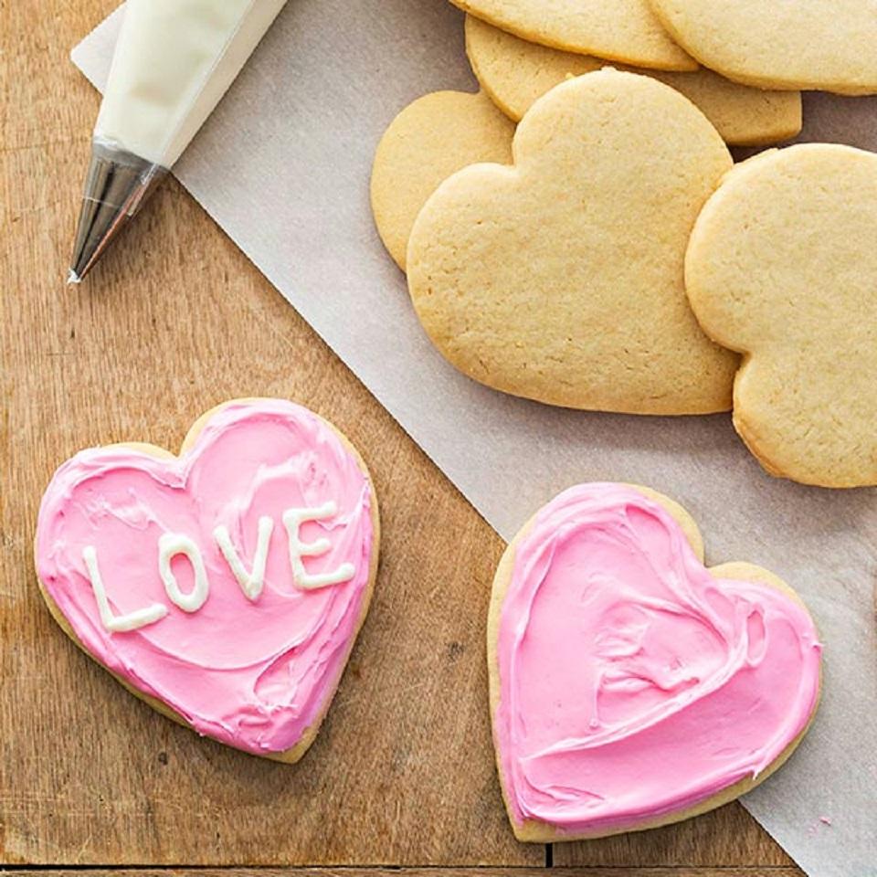 Valentine Conversation Heart Cookies
