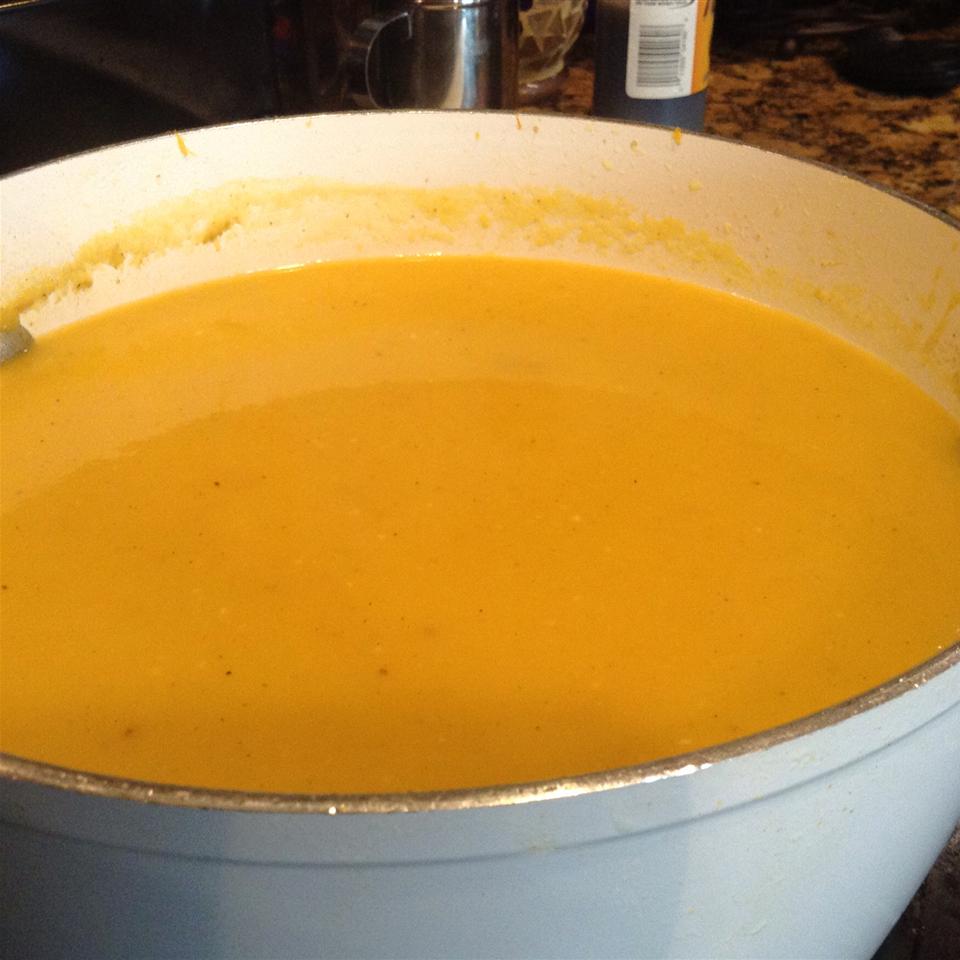 Butternut Squash and Turnip Soup 