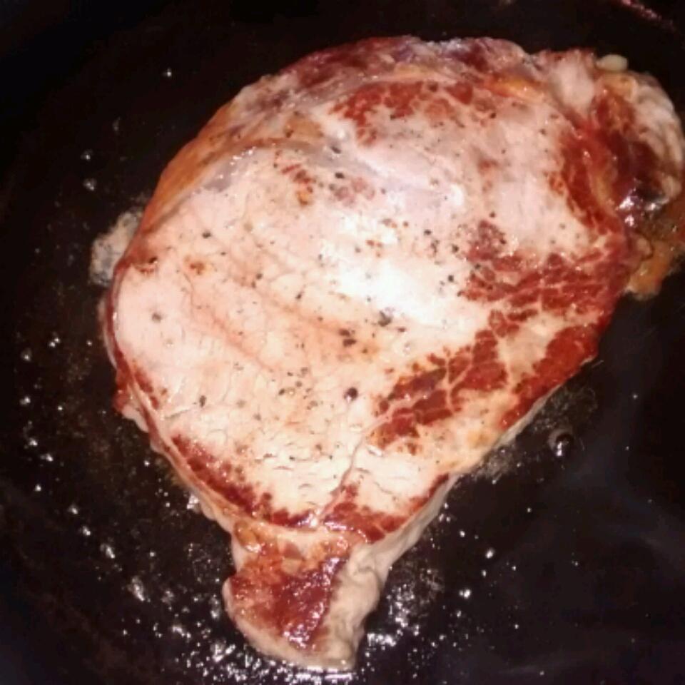 Salt and Pepper Ribeye Steak 
