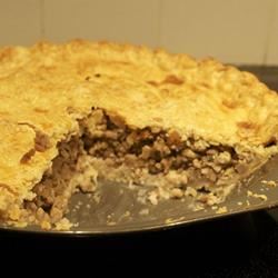 French Canadian Tourti&egrave;re 