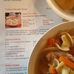 Turkey Noodle Soup 