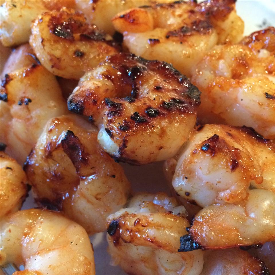 Sweet and Spicy Grilled Shrimp 