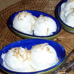 Coconut Ice Cream 