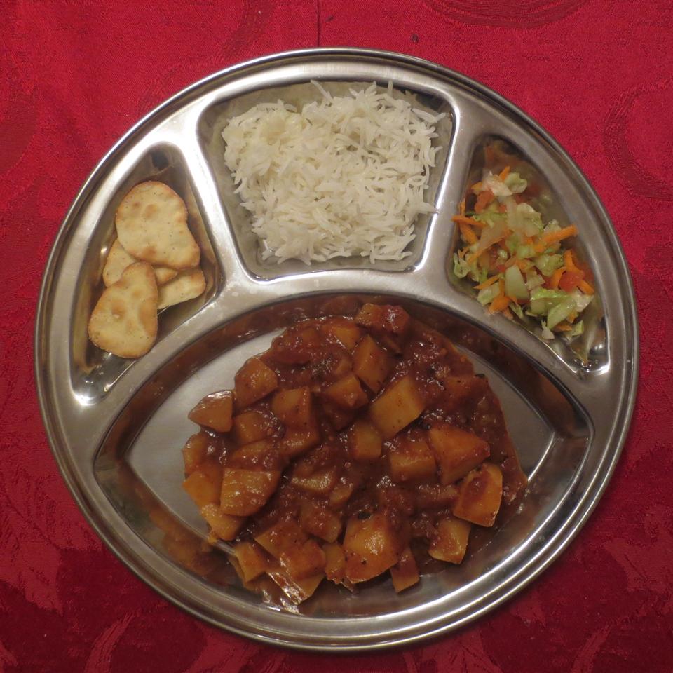 Geeta Auntie's Potato (and Vegetable) Bhaji 