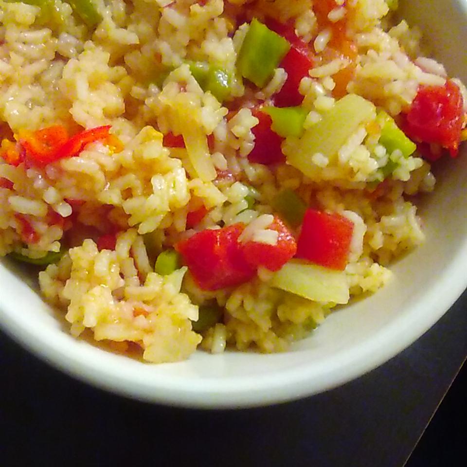 Mexican Rice with Bell Pepper 