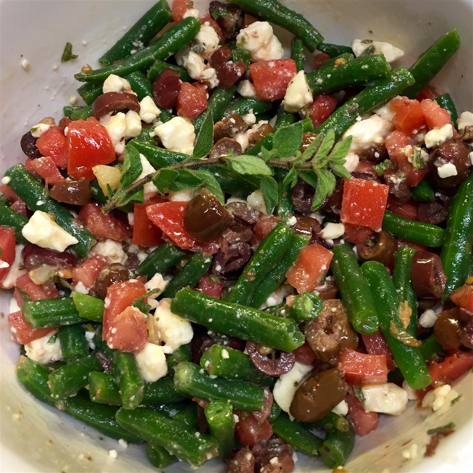 Marinated Green Beans with Olives, Tomatoes, and Feta Lauren