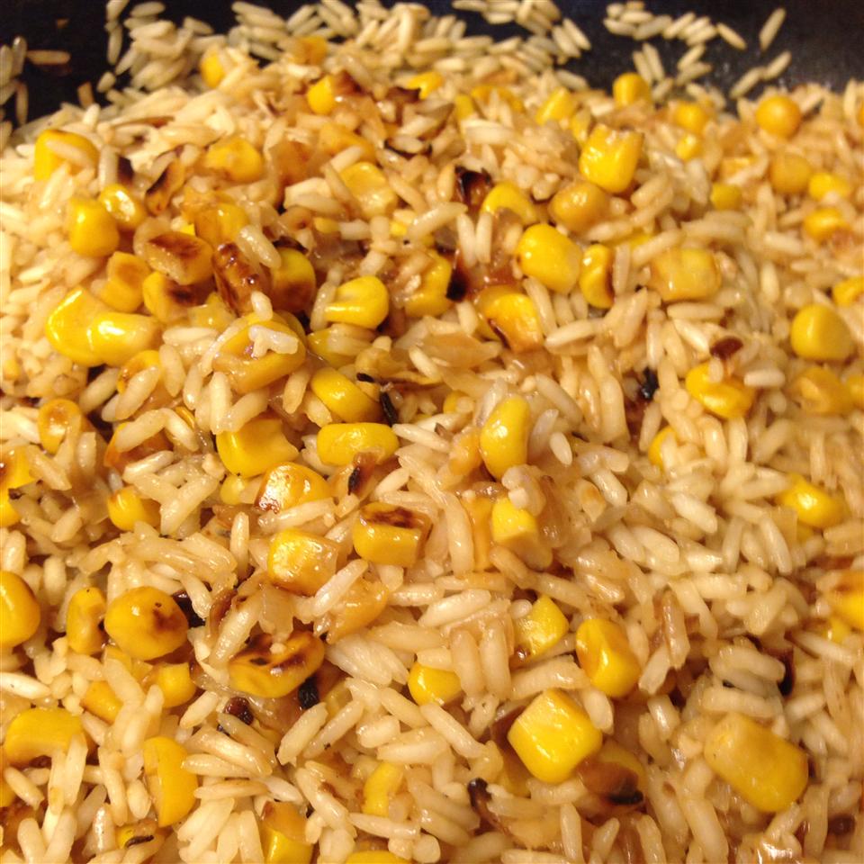 Rice with Pan-Roasted Corn and Onions Luis Avila