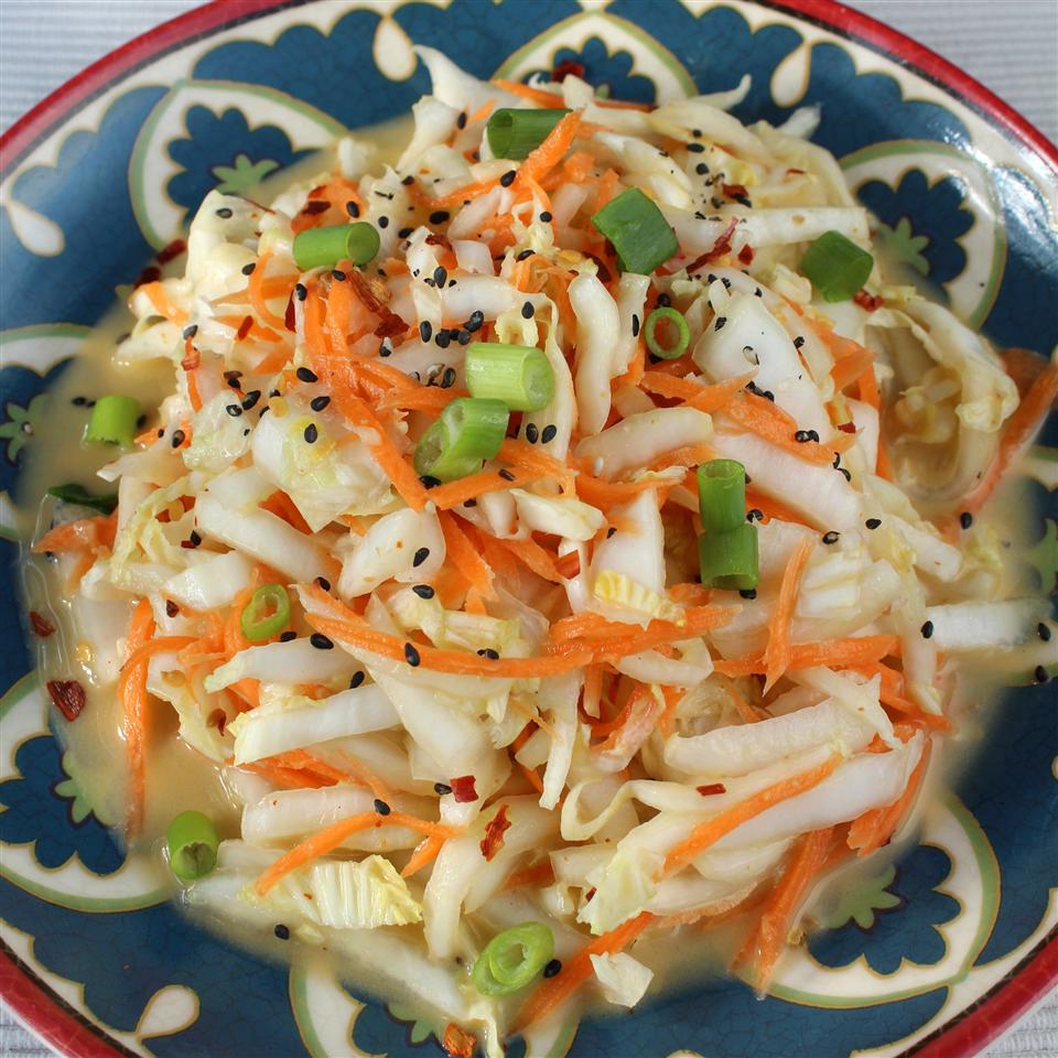 Quick and Easy Kimchi Salad